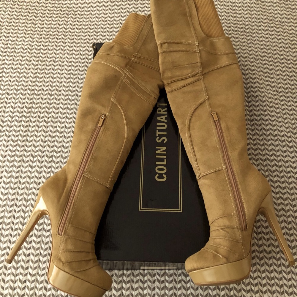 Vintage Colin Stuart Over The Knee Boots